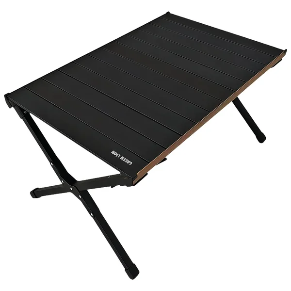 Green Lion Camp T3 Foldable Camping Table - Black