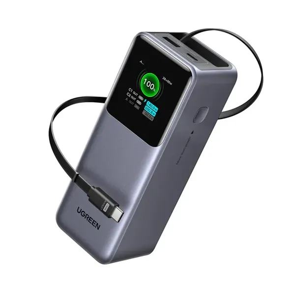 UGREEN Nexode 165W 20000mAh Power Bank with USB-C Cable