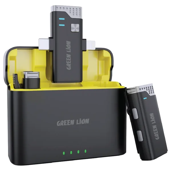 Green Lion 3 In 1 360° Microphone - Black