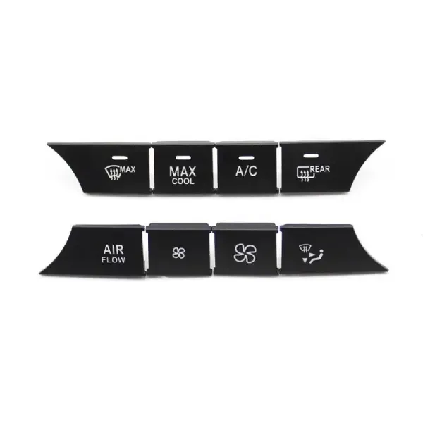 Console Dashboard Air Conditioning Ac Wind Volume Heater Climate Control Button A1669003517 Model B CC-4918 Compatible With Mercedes Benz Ml Gl Gle Gls W166 W292 2012-2019