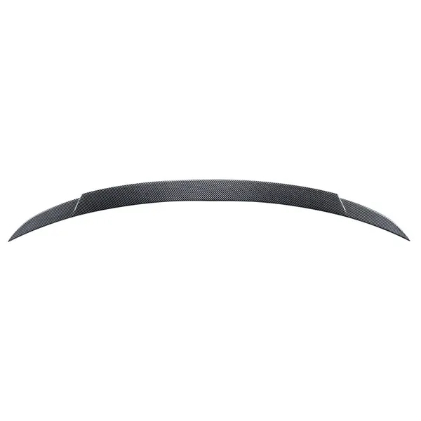 Rear Trunk Boot Wing Lip Spoiler Brabus Style Carbon Fiber Look Zst-676 Cf CC-5996 Compatible With Mercedes Benz E Class W214 2024+