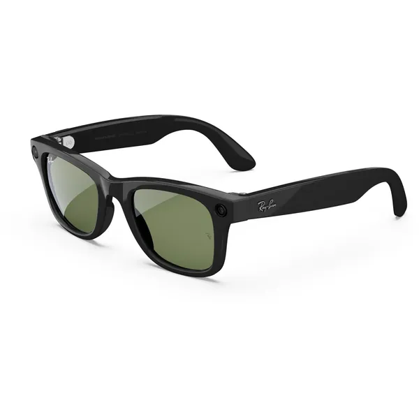 Ray-Ban | Meta Wayfarer Gen 1 AI Glasses (Shiny Black/Green)