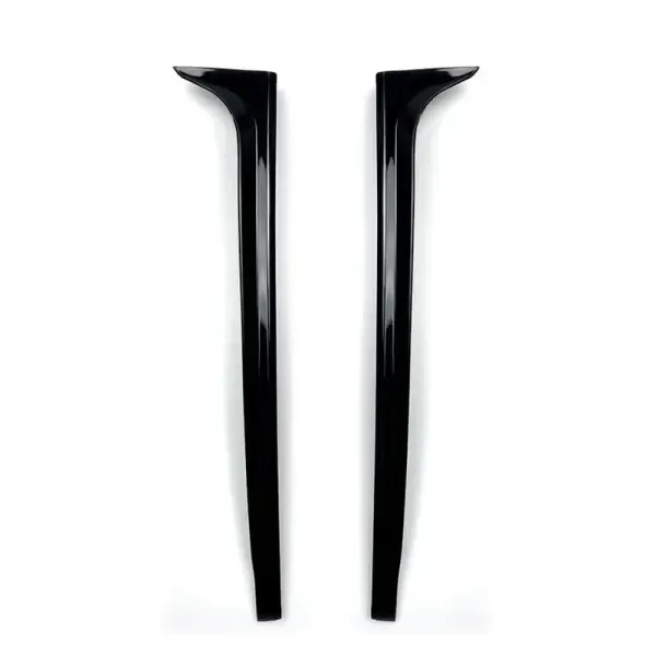 Rear Window Side Splitter Skirts Blinds Spoiler Zst-142 Gb Gloss Black CC-4105 Compatible With Volkswagen Vw Polo Ameo Mk5 6r 6c 2010-2023