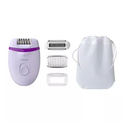 Philips Epilator 0.5 mm from root, Washable head and carry pouch BRE275