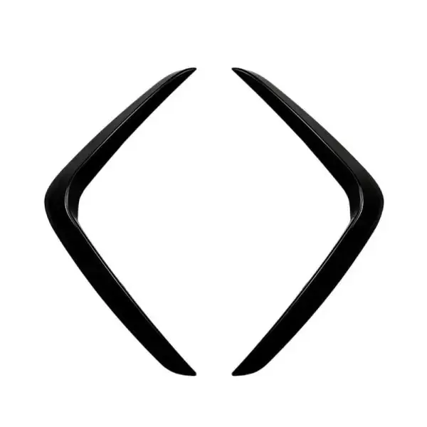 M Tech M Sports M Performance Front Bumper Lip Splitter Skirts Flag Spoiler Zst-419 Gb Glossy Black CC-4052 Compatible With Bmw X3 G01 X4 G02 Lci 2021+