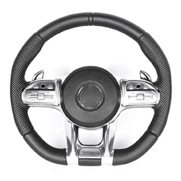 Upgraded Custom Amg Brabus Maybach Full Steering Wheel Style 1bcb44sa CC-8119 Compatible With Mercedes A B C E S G V M Class Ml Gl Gla Glb Glc Gle Gls Slk G55 G63 G Wagon Eqs
