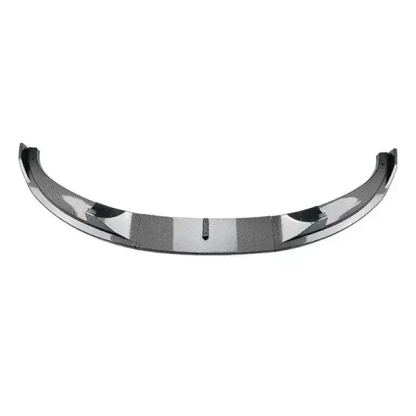 Front Bumper Lip Side Splitter Skirts Flag Zst-617 Cf Carbon Fiber Look CC-4014 Compatible With Bmw 5 Series E60 2004-2009 M Sport M Performance M Tech M5