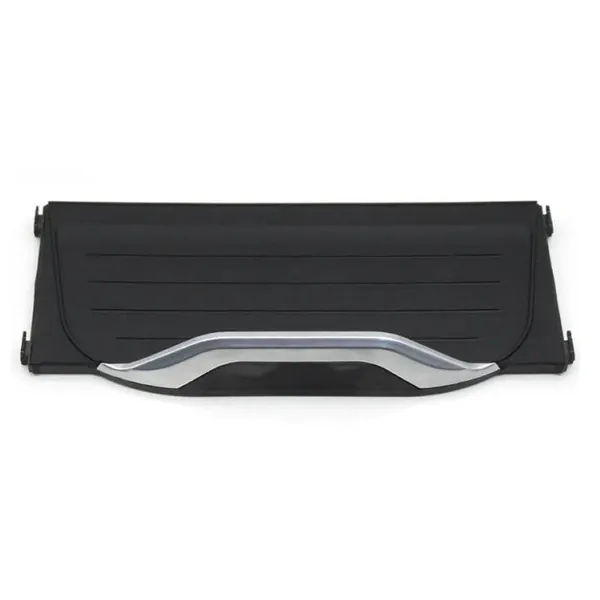 Front Central Console Drink Water Cup Holder Cover Trim Zipper Rolling Curtain 51169301722 CC-6241 Compatible With BMW X3 F25 2011-2017 X4 F26 2013-2018