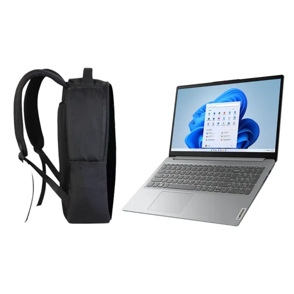 Lenovo Ideapad 15.6" FHD Celeron N4020 8GB 256GB W11H Laptop with Backpack
