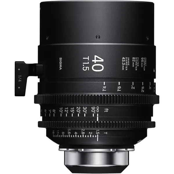 Sigma 40mm T1.5 FF High-Speed Cine Prime with /i Technology (PL Mount, Feet)