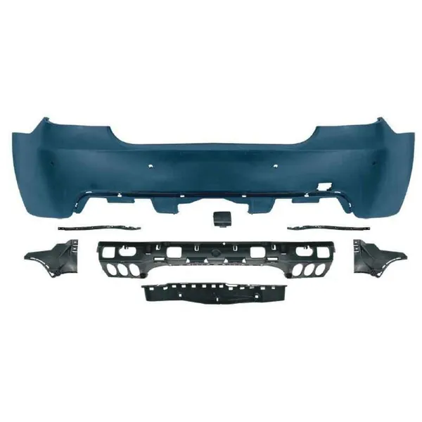 Rear Bumper Upgrade Convert To M Sport Mt M Tech Bodykit Bumper E60-005 Gc CC-9197 Compatible With Bmw 5 Series E60 2004-2010