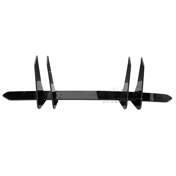 Rear Bumper After Lip Splitter Skirts Diffuser Blade Style With Splitter Ar-bm-0280 Cf Carbon Fiber Look CC-8276 Compatible With Bmw 3 Series G20 Lci 2023+