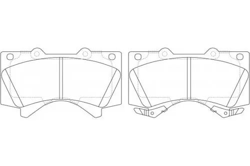 Toyota Landcruiser 200 Front Brake Pads