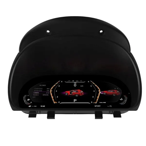 Digital Lcd Dashboard Cluster Instrument Cockpit Voor Speedometer Android Player 12.3 Inch CC-6285 Compatible With Bmw 3 Series E90 E91 E92 E93 2006-2012