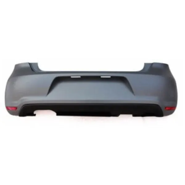 Upgrade Facelift Convert To Gti Line Style Rear Bumper Bodykit CC-7224 Compatible With Vw Volkswagen Polo 2014-2024