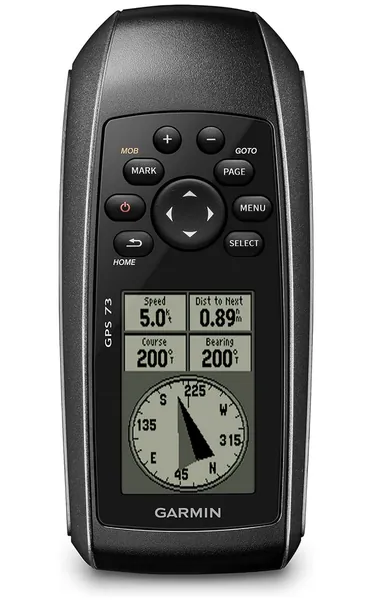 Garmin GPS 73 Handheld Marine GPS Navigator - Black