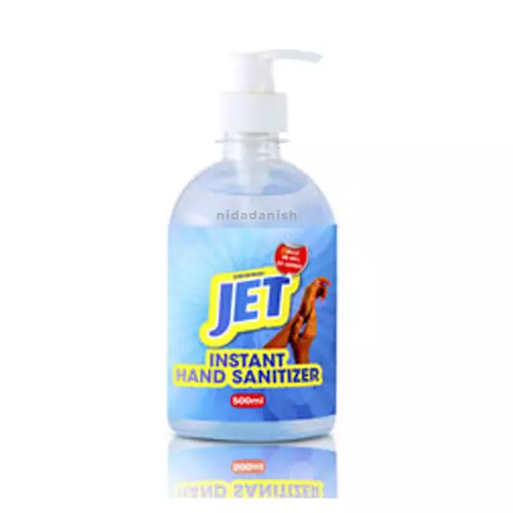 JET Instant Hand Sanitizer 500ml (Pack of 12)
