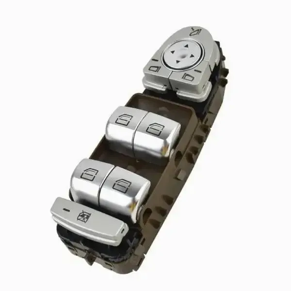 Power Window Switch Lifter Main Brown A2229052004 8U05 A2139054803 8Q54 CC-887 Compatible With Mercedes S Class W222 2014 E Class W213 2016-2023