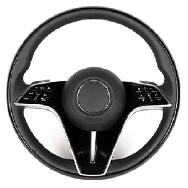 Upgraded Custom Amg Brabus Maybach Full Steering Wheel Style 2 CC-8137 Compatible With Mercedes A B C E S G V M Class Ml Gl Gla Glb Glc Gle Gls Slk G55 G63 G Wagon Eqs