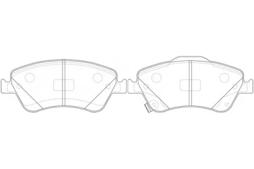 Toyota Auris, Corolla Front Brake Pads