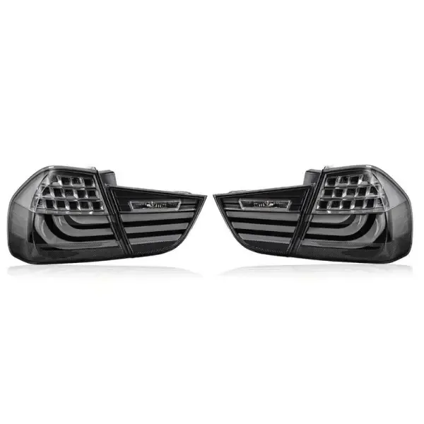 Upgraded Style Taillight Taillamp Smoke CC-5046 Compatible With Bmw 3 Series E90 Lci 2008-2012