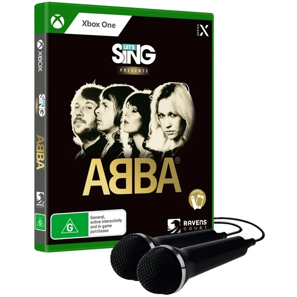 Let’s Sing presents ABBA 2 Mic Bundle Xbox Series X Game