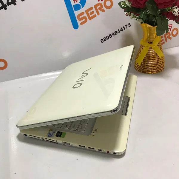 Sony VAIO VGN-CS52JB-W Laptop 4GB Ram 320GB HDD Intel Core 2 Duo Lovely Color Free Wireless Mouse