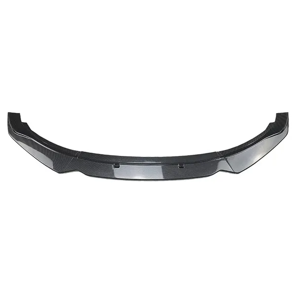 Front Bumper Lip Splitter Skirts Carbon Fiber Look Zst-323 Cf CC-6071 Compatible With Bmw 1 Series F20 2015-2019