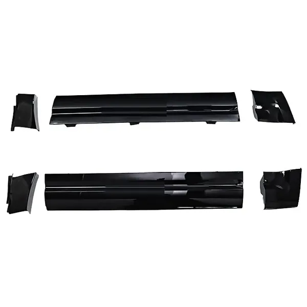 Front And Back Side Skirt Door Protective Panel Surround Door Trim Panel Side Skirts Lip 2 Door CC-7085 Compatible With Range Land Rover Defender 90 L663 Lr129997 2020+