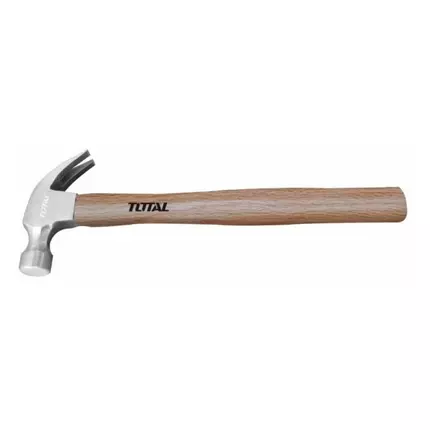 Total Claw Hammer 450g Hardwood HandleTHTW7316