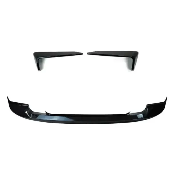 Abs Front Bumper Wing Knife Blade Style Lip Splitter Skirts Spoiler 1,2 CC-4038 Compatible With Land Rover Range Rover Defender 90 110 130 2020-2023