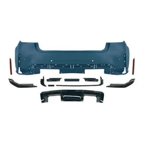 Rear Bumper Upgrade Convert To M Sport M3 Bodykit Bumper G20/28-030 Gc CC-9174 Compatible With Bmw 3 Series G20 2019-2023