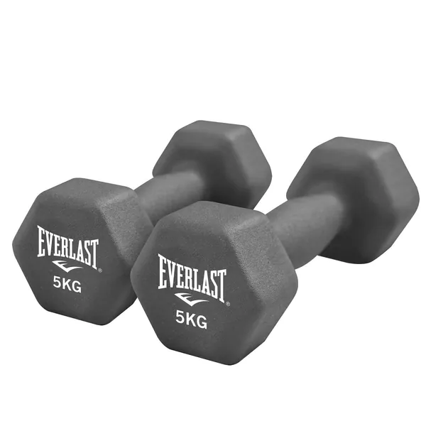Everlast 5KG Neoprene Dumbbell Set