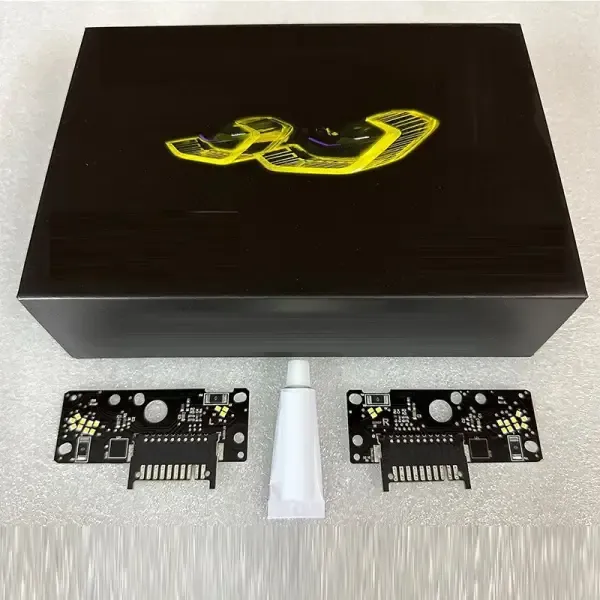 CSL Yellow Laser DRL LED Boards Daytime Running Lights Module Bulbs Pre LCI Laser Style Headlight CC-3565 Compatible With BMW 3 Series G20 G28 2019-2022