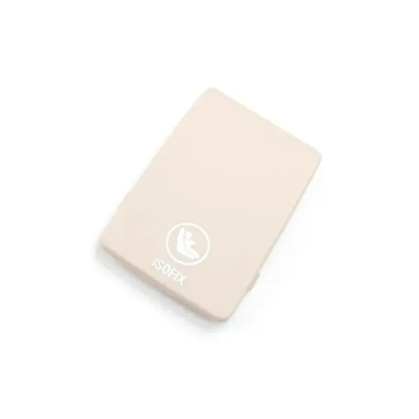 Rear Child Seat Anchor Safety Isofix Restraint Backseat Buckle Covers 52207939510-1 Beige CC-9024 Compatible With BMW X6 G06 2019-2025