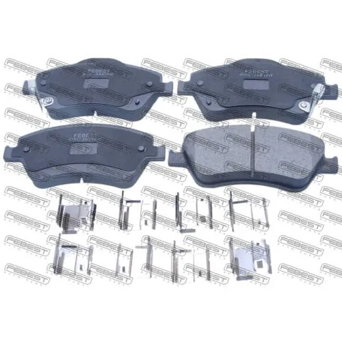 Toyota Auris/Hybrid (UKP) ADE15# Pad Kit Disc Brake  Front-Kit