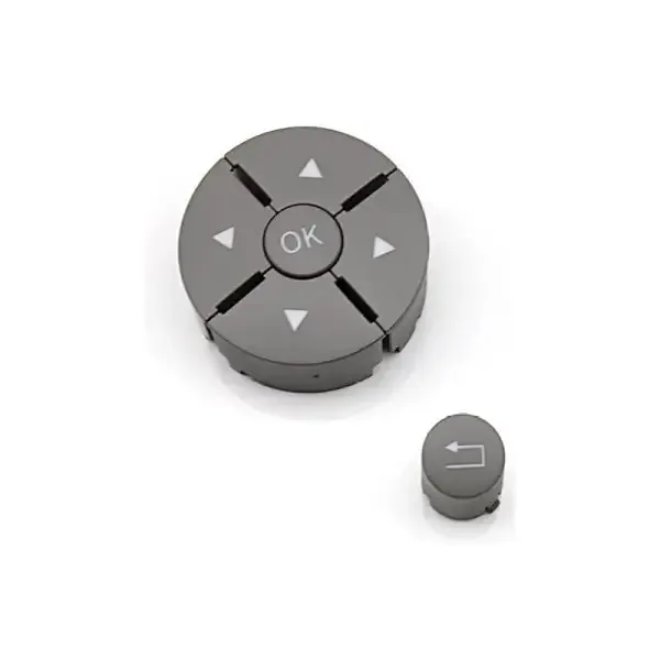 Steering Wheel Knob Button Gray 20482103517381l Left CC-2712 Compatible With Mercedes C Class W204 2007-2011 E Class W212 2009-2013