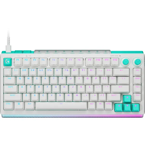 Logitech G512 X 75 Dual Swap Mechanical Keyboard (Tactile Switches, White)