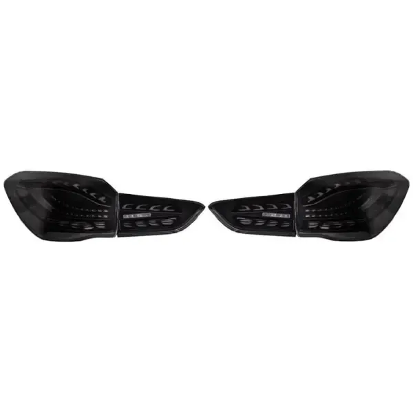 Upgraded Tail Light Lamp Xenon Taillight Retrofit Upgrade Modified Led Drl Hid Gtr Smoke CC-5314 Compatible With Bmw X1 F48 F49 2020-2022