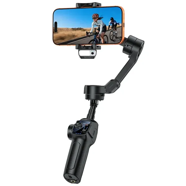 YESIDO SF32 3-Axis Gimbal Stabilizer - Black | Anti-Shake for Vlogging