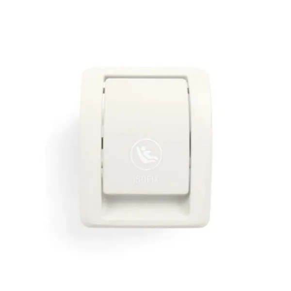 Rear Child Seat Anchor Safety Isofix Restraint Backseat Buckle Covers 52207939510 Gray White Assembly CC-9028 Compatible With Bmw X6 G06 2019-2025