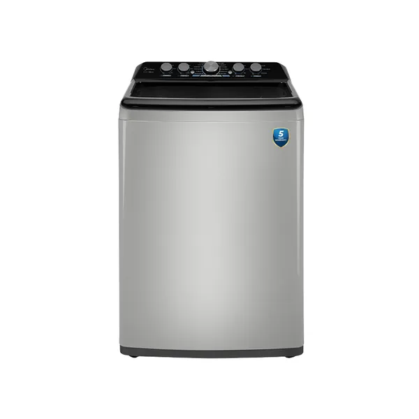 Midea 21kg Top Loader Washing Machine Inverter- Silver Grey