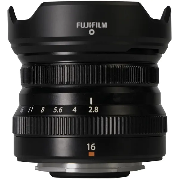 FUJIFILM XF 16mm f/2.8 R WR Lens (Black)