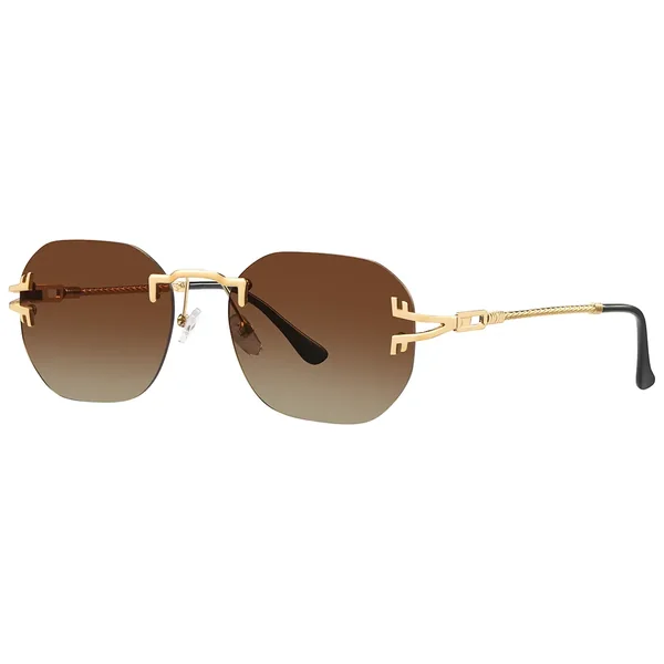 Green Lion Selvante Sunglasses - Gold