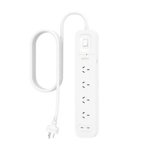 Belkin SurgePro 4-Outlet Surge Protector with Dual USB-C 30W