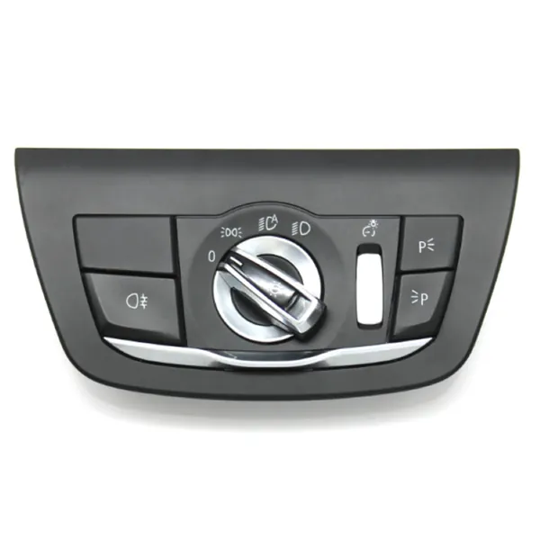Headlamp Headlight Rotary Switch Knob Cover Fog Lamp Light Parking Night Vision Button Set 61319472970-d61319472965-c61319472969-q4 Model B CC-9417 Compatible With BMW X3 X4 G01 G02 2018-2022