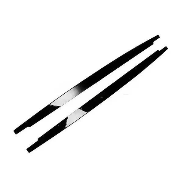 Side Skirt Extension Splitter Mp Style Ar-bm-0276 Gb Glossy Black CC-8557 Compatible With Bmw 3 Series E90 E91 E92 2005-2012