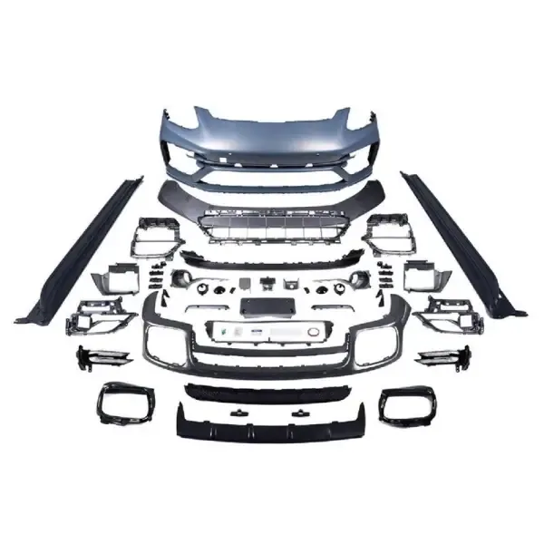 Upgrade Facelift Bumper Bodykit Conver To 971.1 2017-2020 Turbo S CC-5608 Compatible With Porsche Panamera 971.1 2017-2020