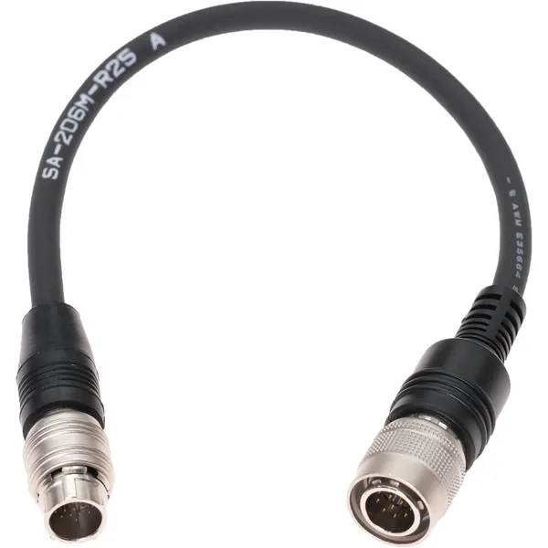 Fujinon 20-Pin to 12-Pin Power Source Cable for Broadcast Servo Lens (9.8")