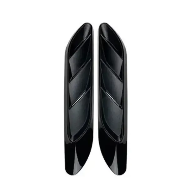 Side Fender Skirts Vents Splitter Trim C63 Zst-431 Gb Glossy Black CC-4293 Compatible With Mercedes C Class W206 2022+